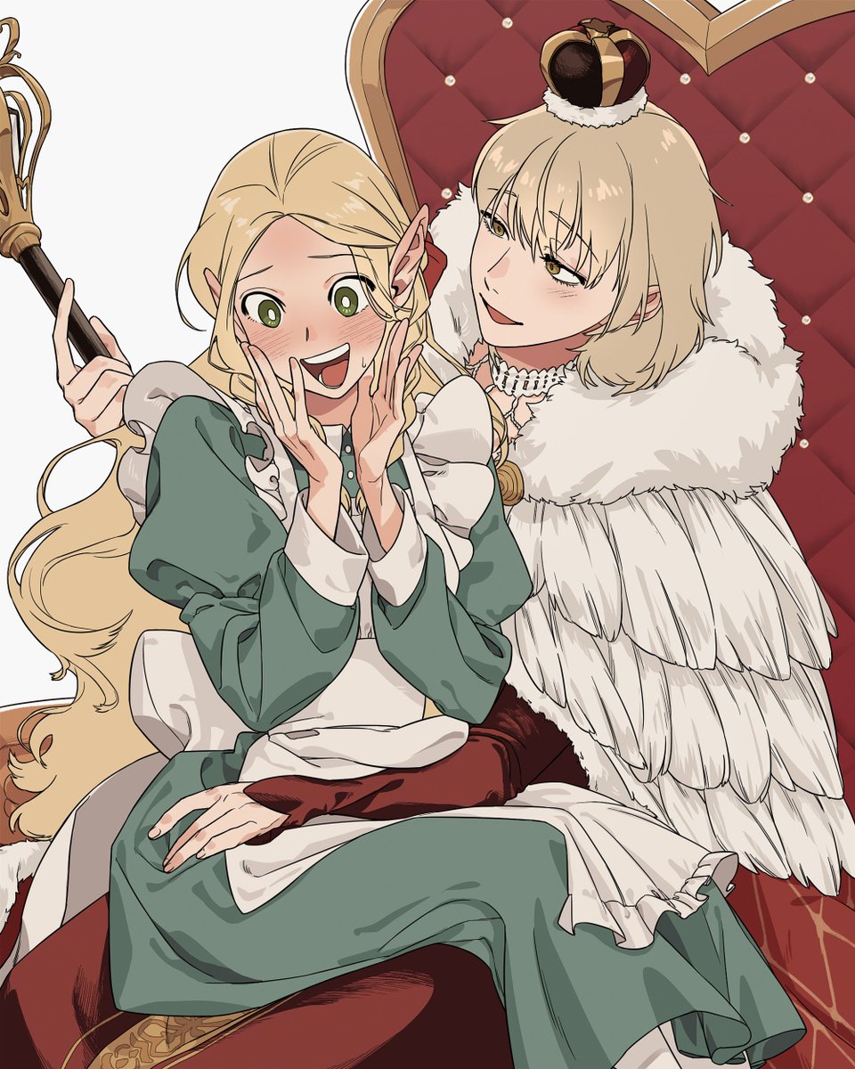 My queen💛💙❤️                              
#ダンジョン飯展 
#dungeonmeshi #farcille