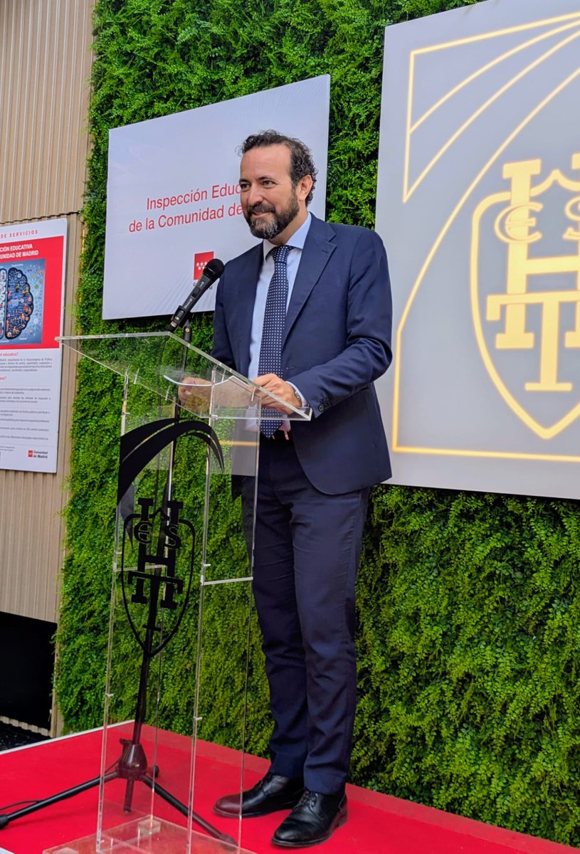 📢 Encantado de participar en las Jornadas de la Inspección Educativa de la Comunidad de Madrid.
📊 Presentamos los excelentes resultados del Plan Plurianual 2021-2025
📄 Novedades: Carta de Servicios y Manual de Identidad
🙌 Gracias a la Inspección por vuestro compromiso