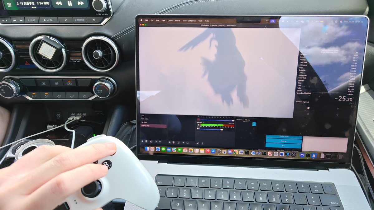 The drive home from NAIC is underway. Time to burn another 5 hours with a Speedrun. 🔥