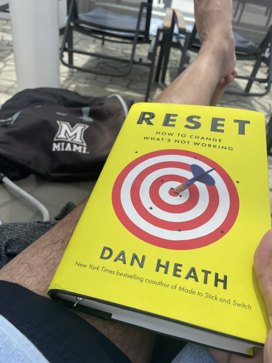 I may be on vacation, but I love learning! This book is insightful for leaders!
