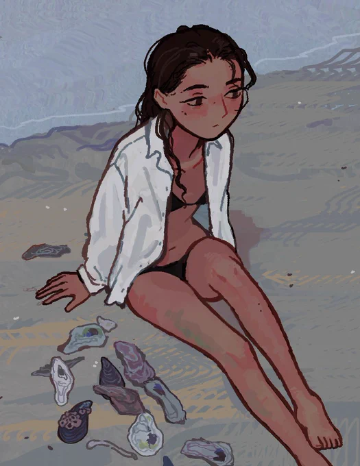 beachcombing