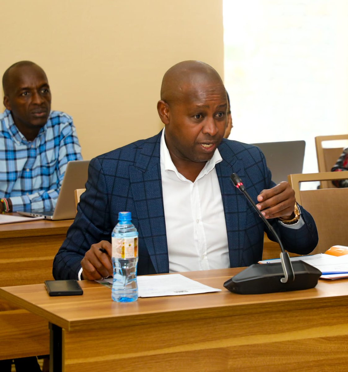 Patrick Kilemi (@patrickkilemi) on Twitter photo Today, I led officials from the <a href="/Ushirika_Kenya/">State Department for Co-operatives</a> in an engagement forum with the <a href="/Senate_KE/">Senate of Kenya</a> Standing Committee on Trade, Industrialisation and Tourism to discuss the draft Cooperatives Bill No. 7 of 2024. Today, I led officials from the <a href="/Ushirika_Kenya/">State Department for Co-operatives</a> in an engagement forum with the <a href="/Senate_KE/">Senate of Kenya</a> Standing Committee on Trade, Industrialisation and Tourism to discuss the draft Cooperatives Bill No. 7 of 2024.