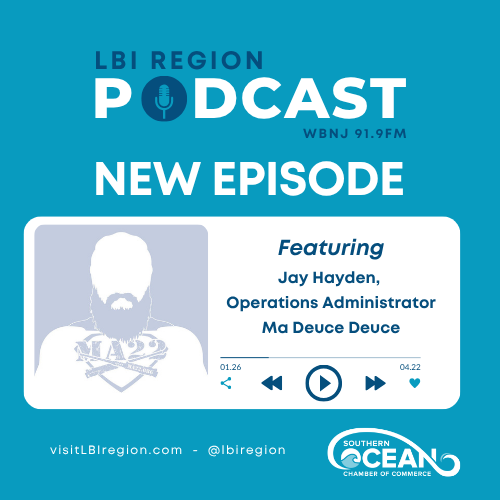 🎙️ In this week's LBI Region Report, we spotlight Jay Hayden of Ma Deuce Deuce, a local nonprofit supporting veterans in Ocean County and beyond. 

🔗 Listen now: spreaker.com/episode/local-…
#lbiregion #southernoceanchamber #fanfare #veterans