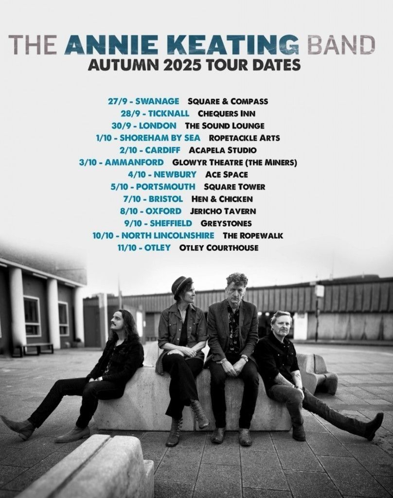 The brilliant Annie Keating Band is heading back to the UK this autumn with an unmissable tour across the country. Expect gritty Americana, heartfelt songwriting, and unforgettable live shows.
Find out more → buff.ly/eTGMSqE

#AnnieKeating #AmericanaUK #FolkAndHoney