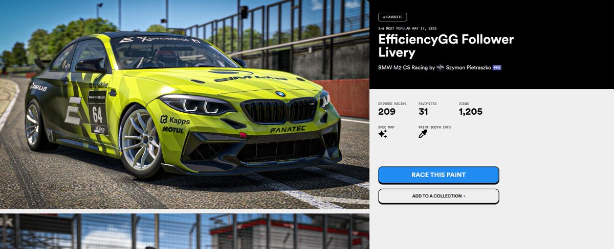 Our follower livery is doing the numbers still! 😍