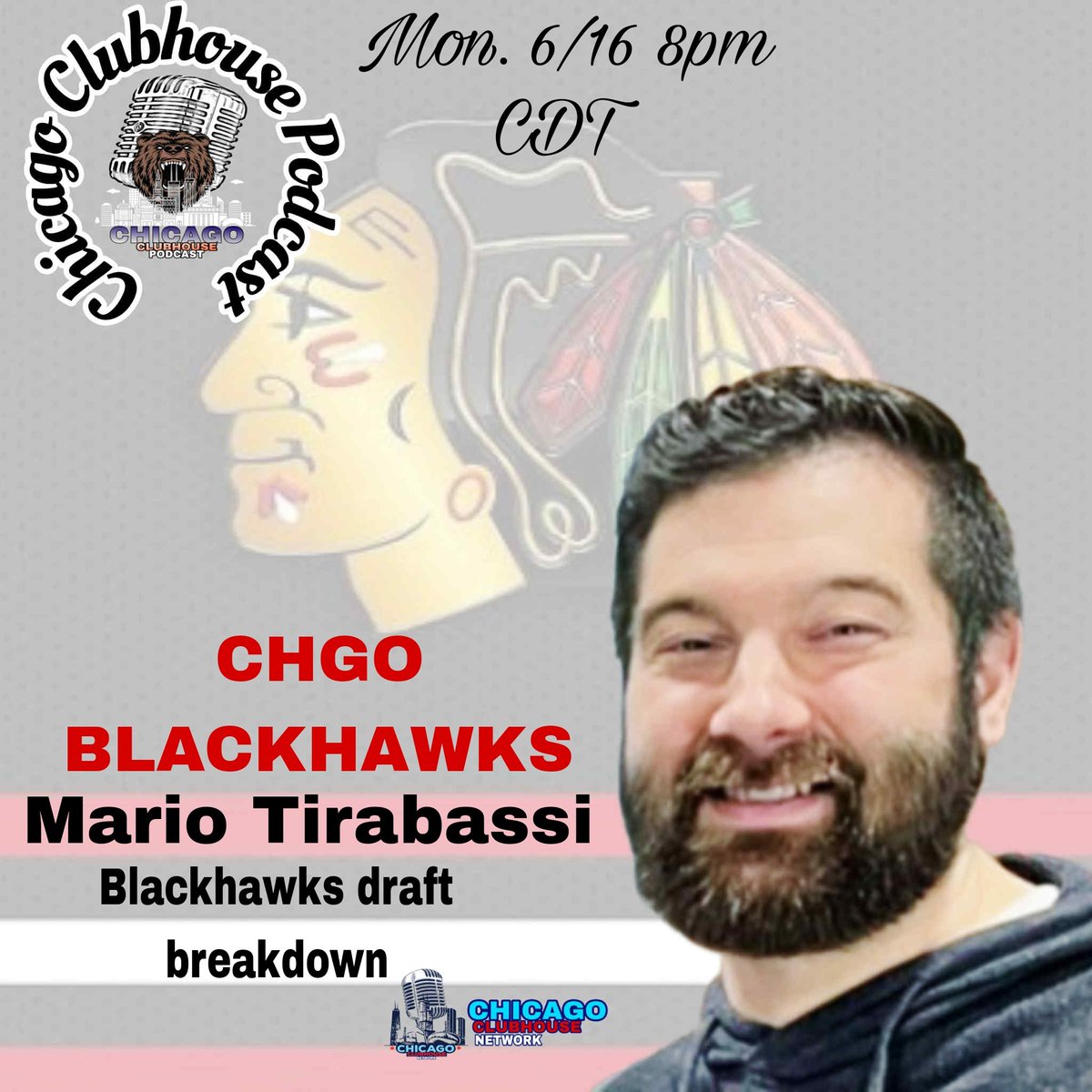 Frank O'Dowd (@frankdatank0007) on Twitter photo Tune in tonight for a special hour episode of the Chicago clubhouse podcast where I have a special guest host of CHGO BLACKHAWKS <a href="/Mario_Tirabassi/">Mario Tirabassi</a> official podcast breaking down offseason moves and mostly the nhl draft.
youtube.com/live/1qXHWHogv…
#blackhawkshockey #chgoblackhawks Tune in tonight for a special hour episode of the Chicago clubhouse podcast where I have a special guest host of CHGO BLACKHAWKS <a href="/Mario_Tirabassi/">Mario Tirabassi</a> official podcast breaking down offseason moves and mostly the nhl draft.
youtube.com/live/1qXHWHogv…
#blackhawkshockey #chgoblackhawks