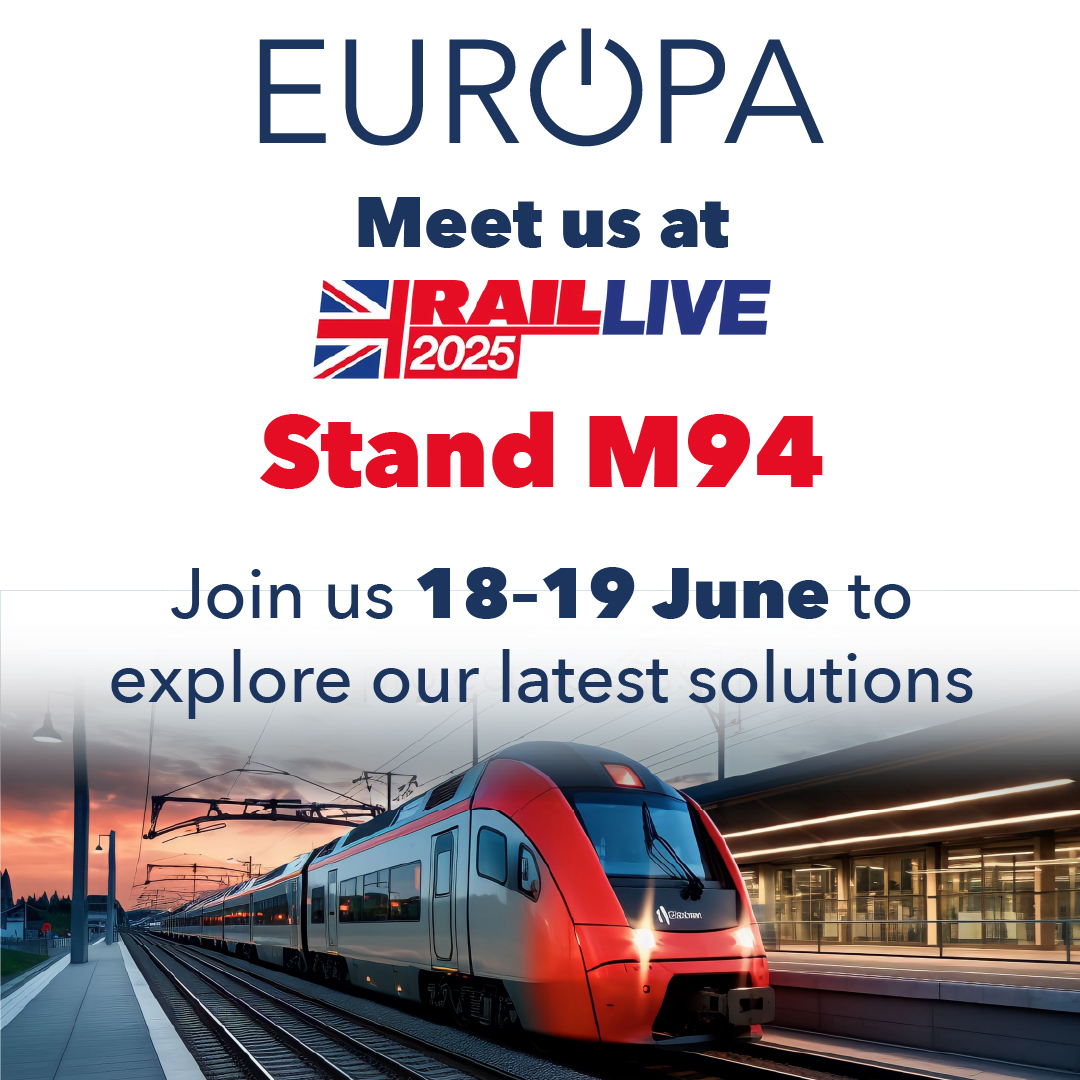 We are excited! Two days to go until Rail Live, the sun is shining and we are on track to release our latest innovative products!

Visit us at Stand M94 to get a first look at the latest innovation… 

🎟️ Book your free ticket today: loom.ly/5BF5Te4