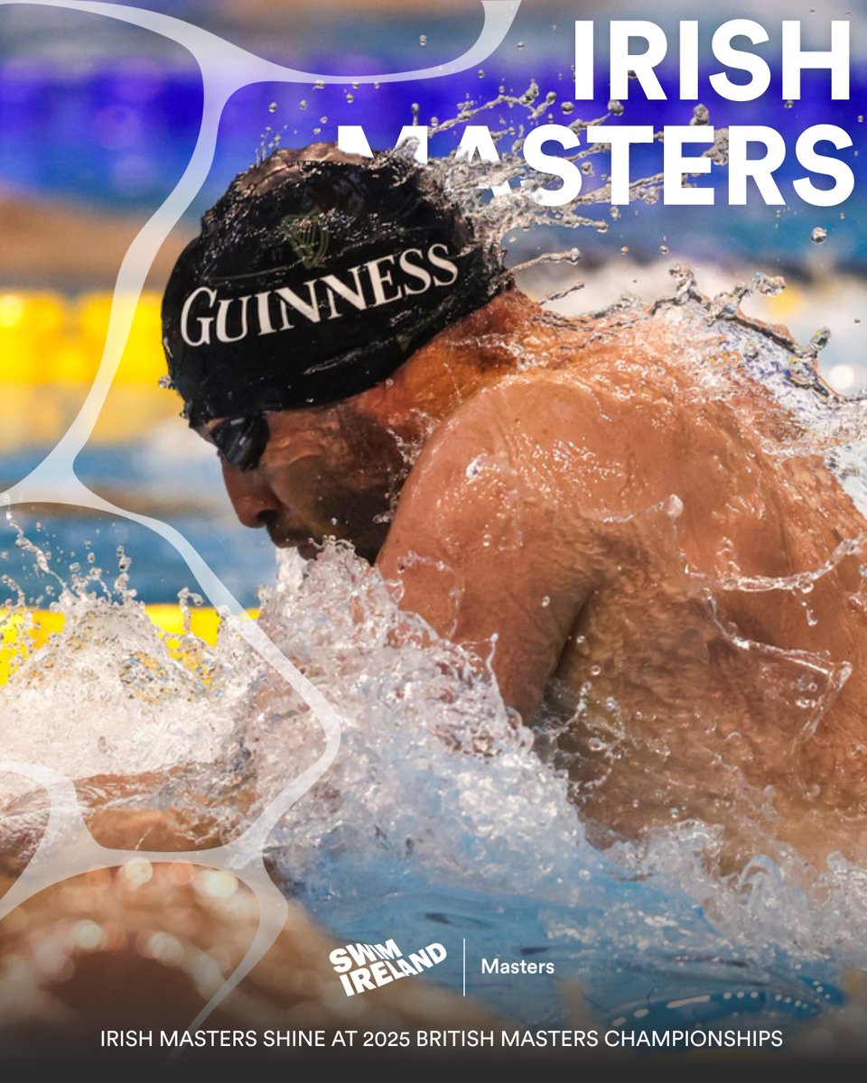 Swim Ireland (@swimireland) on Twitter photo What a weekend for the Irish Masters team at the 2025 British Masters Championships ๐ฎโ๐จ
1 ๐ช๐ข๐ฅ๐๐ ๐ฅ๐๐๐ข๐ฅ๐
2 ๐๐จ๐ฅ๐ข๐ฃ๐๐๐ก ๐ฅ๐๐๐ข๐ฅ๐๐ฆ
๐ฅ | 15 ๐๐ข๐๐ medals
๐ฅ | 16 ๐ฆ๐๐๐ฉ๐๐ฅ medals
๐ฅ | 12 ๐๐ฅ๐ข๐ก๐ญ๐ medals
โ๏ธ | 21 Irish Records What a weekend for the Irish Masters team at the 2025 British Masters Championships ๐ฎโ๐จ
1 ๐ช๐ข๐ฅ๐๐ ๐ฅ๐๐๐ข๐ฅ๐
2 ๐๐จ๐ฅ๐ข๐ฃ๐๐๐ก ๐ฅ๐๐๐ข๐ฅ๐๐ฆ
๐ฅ | 15 ๐๐ข๐๐ medals
๐ฅ | 16 ๐ฆ๐๐๐ฉ๐๐ฅ medals
๐ฅ | 12 ๐๐ฅ๐ข๐ก๐ญ๐ medals
โ๏ธ | 21 Irish Records