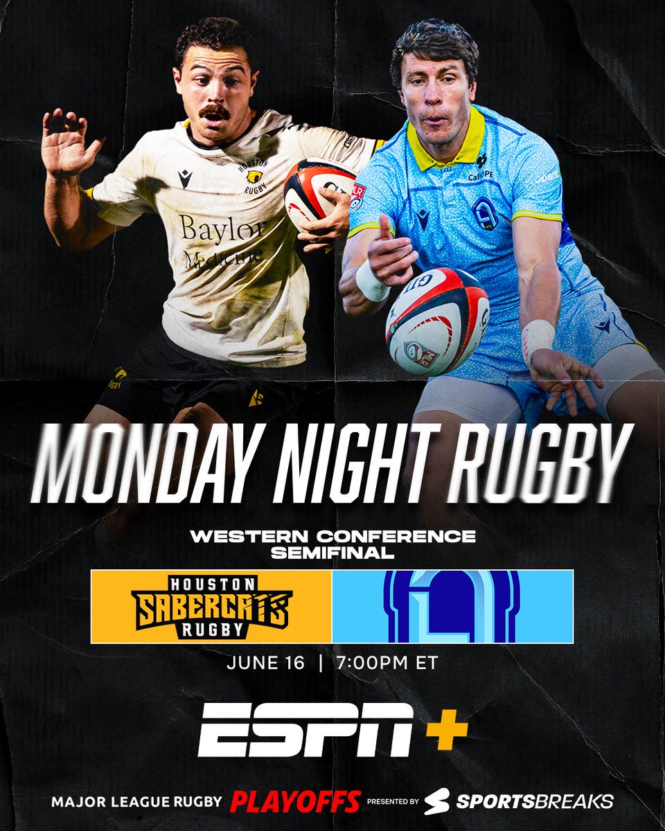 Major League Rugby (@usmlr) on Twitter photo MNR wasn't in the script, but chaos usually serves up a banger
#HOUvLA Western Conference Semifinal TONIGHT
ESPN+ | 🌎 <a href="/therugbynetwork/">The Rugby Network</a> | #MLR2025 MNR wasn't in the script, but chaos usually serves up a banger
#HOUvLA Western Conference Semifinal TONIGHT
ESPN+ | 🌎 <a href="/therugbynetwork/">The Rugby Network</a> | #MLR2025