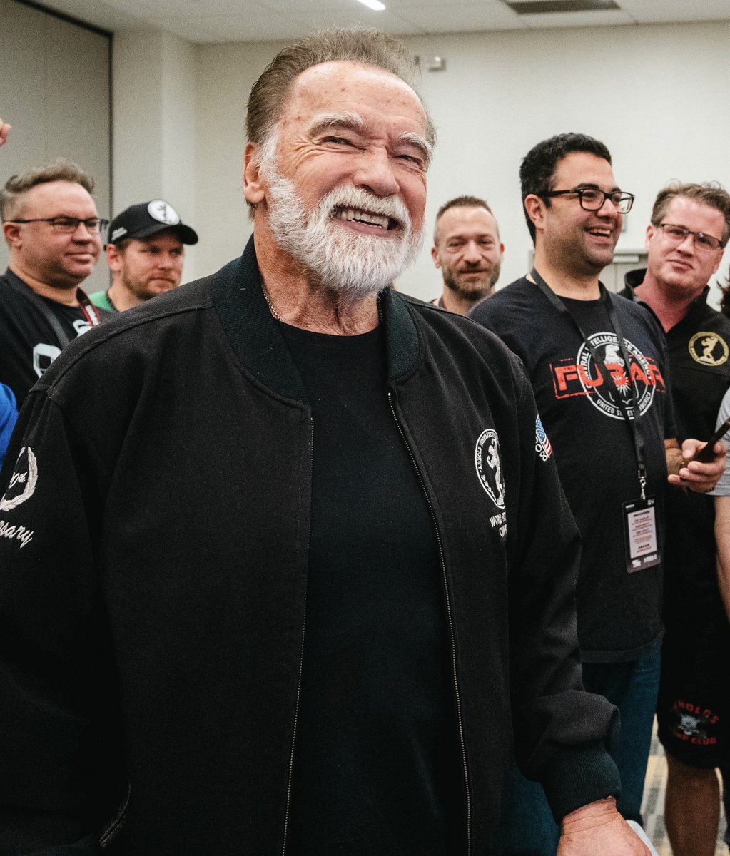 James Rice (@jamesformarkham) on Twitter photo Arnold loves to meet with the people. It is tough being an icon. But when you join the Pump App, you get to hear from Arnold every week in some way. He could even text you. You can meet Arnold in the Pump Club lounge at the <a href="/arnoldclassic/">arnoldclassic</a> So put the cookie down. Join today. Tap Arnold loves to meet with the people. It is tough being an icon. But when you join the Pump App, you get to hear from Arnold every week in some way. He could even text you. You can meet Arnold in the Pump Club lounge at the <a href="/arnoldclassic/">arnoldclassic</a> So put the cookie down. Join today. Tap