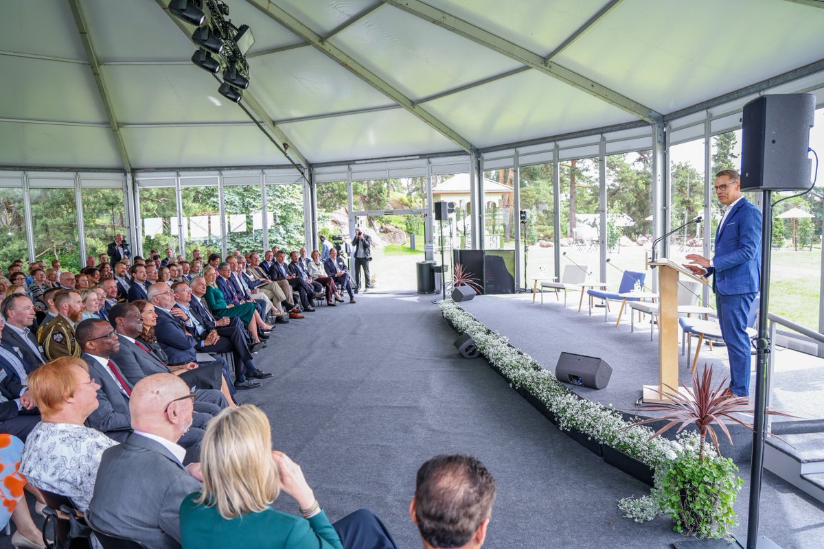 Musalia W Mudavadi (@musaliamudavadi) on Twitter photo Represented H.E. President <a href="/WilliamsRuto/">William Samoei Ruto, PhD</a> at the 13th Edition of the Kultaranta Talks in Naantali, Finland, an influential forum engaging with today’s shifting geopolitical landscape under the theme “The Changing World Order – Old Meets New.” The gathering was convened by Represented H.E. President <a href="/WilliamsRuto/">William Samoei Ruto, PhD</a> at the 13th Edition of the Kultaranta Talks in Naantali, Finland, an influential forum engaging with today’s shifting geopolitical landscape under the theme “The Changing World Order – Old Meets New.” The gathering was convened by