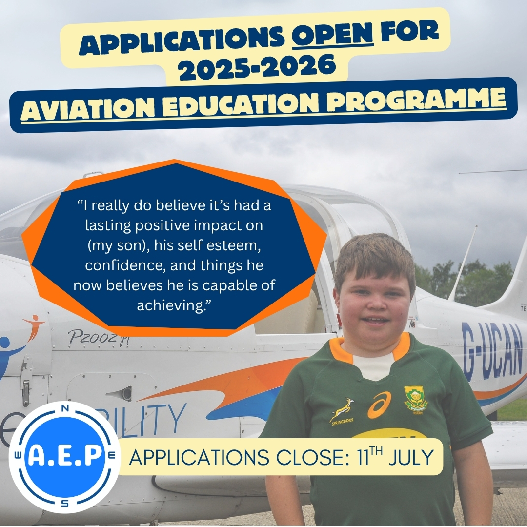 You can now apply for Aerobility's Aviation Education Programme
In this course, participants will learn about a range of aviation elements including air traffic control, engineering, meteorology, navigation, fire &amp; rescue, airport development and flight.  aerobility.com/aep