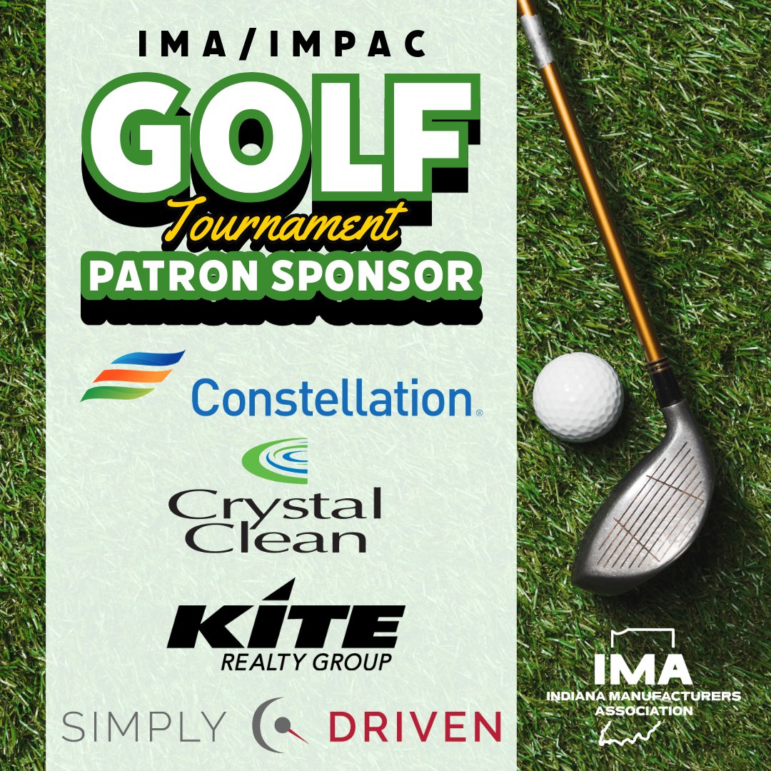 A special thanks to our Patron Sponsors for the IMA/IMPAC Golf Tournament!
⛳️ <a href="/CEGCleanEnergy/">Constellation Clean Energy</a> 
⛳️ <a href="/H_CrystalClean/">Crystal Clean</a> 
⛳️ <a href="/kiterealtygroup/">Kite Realty Group</a> 
⛳️ <a href="/SimplyDriven24/">Simply Driven</a>