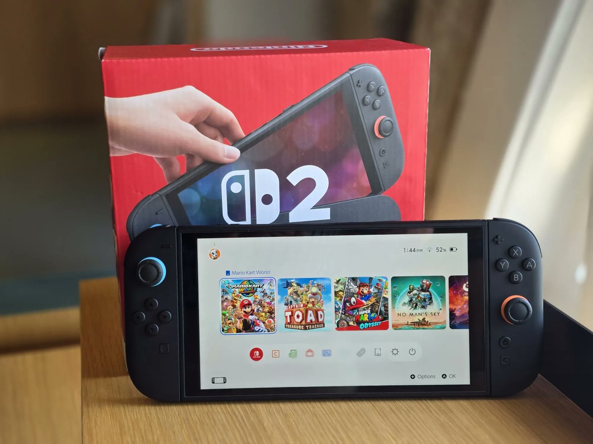 veslgg's tweet photo. Thoughts on the Nintendo Switch 2 so far? 🤔

Is it worth the price? https://t.co/tRdfvoSNK3