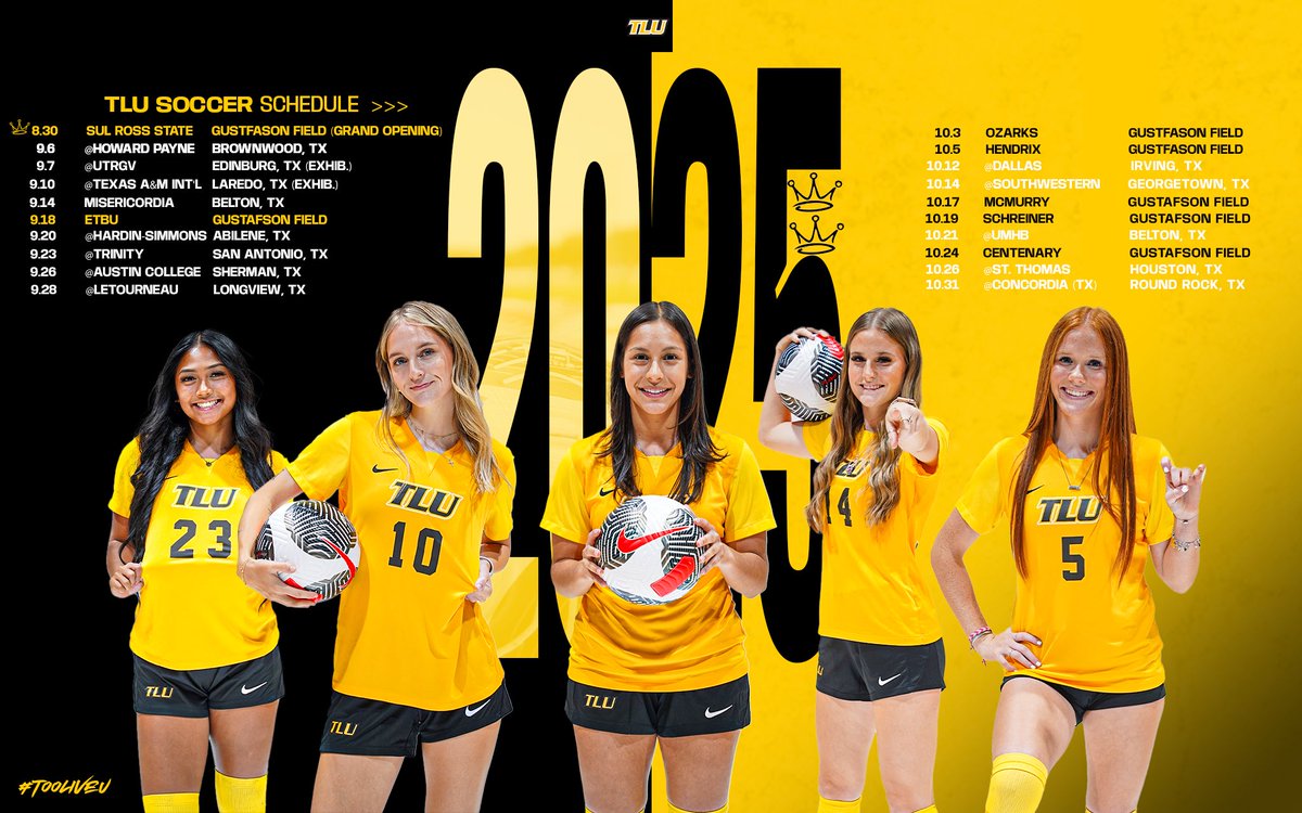 Clear your calendars 📆 🐶 👑 

The 𝟐𝟎𝟐𝟓 𝐒𝐂𝐇𝐄𝐃𝐔𝐋𝐄 is here!

#TooLiveU | #PupsUp