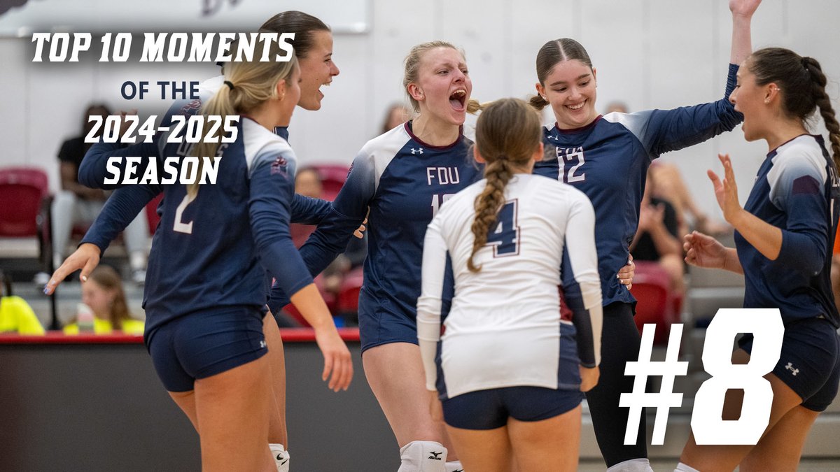 FDUDevils's tweet image. TOP 10 MOMENTS | 2024-25 Top 10 Moments of the Year: #8 Volleyball Completes Reverse Sweep Over Delaware Valley, 3-2.
Full Release: tinyurl.com/yc63e437
#HornsUp #HeatsRising