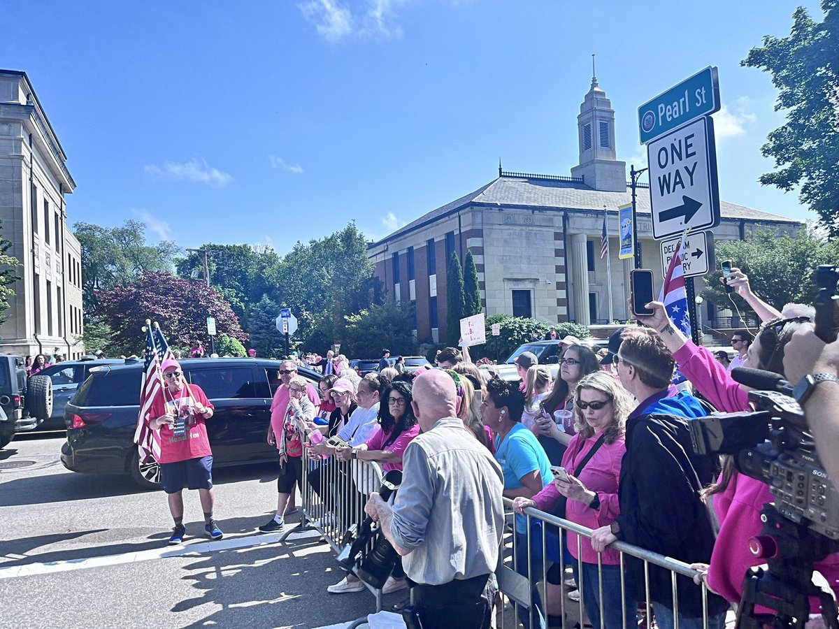 It’s electric down here in Dedham today. If you took a picture with me or anyone else post it in the comments below! Justice is coming today!
