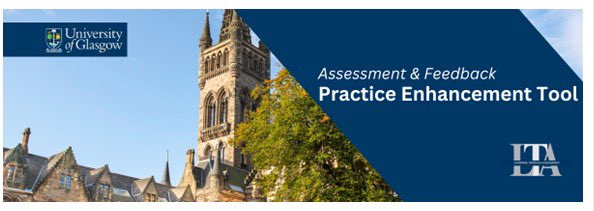 DrJMLundy's tweet image. The Practice Enhancement Tool (PET) @UofGlasgow - designed to elevate teaching standards and align with our Learning Through Assessment framework is now live. Now in its second year the results are available via an interactive data dashboard. Access here: lnkd.in/eQ-zHv-f