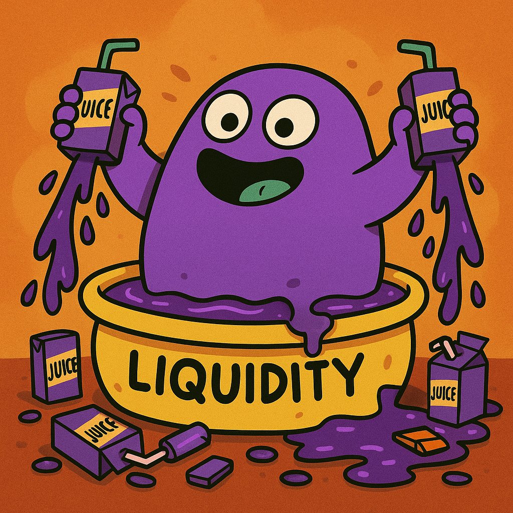 cultofglob's tweet photo. he doesn’t need LP
he makes his own liquidity out of juice boxes ↯ https://t.co/esthM4IfDh