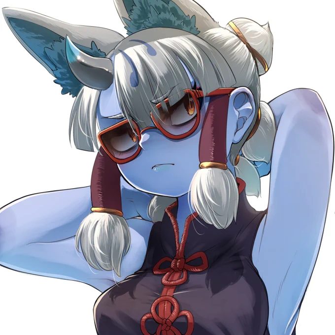 これはデカいサングラスを付けててほしい差分