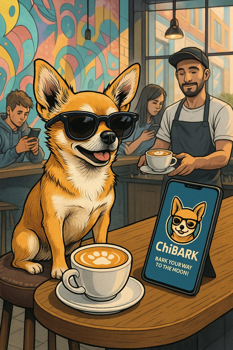 chibarksol's tweet photo. Sippinโ lattes, rocking shades, and owning the crypto scene. โ๐ถ
ChiBark is all bark, all bite, and built for the moon.
Join the pack. ๐
#ChiBark #CryptoVibes #Sol #memecoin https://t.co/lFoSED7EDA