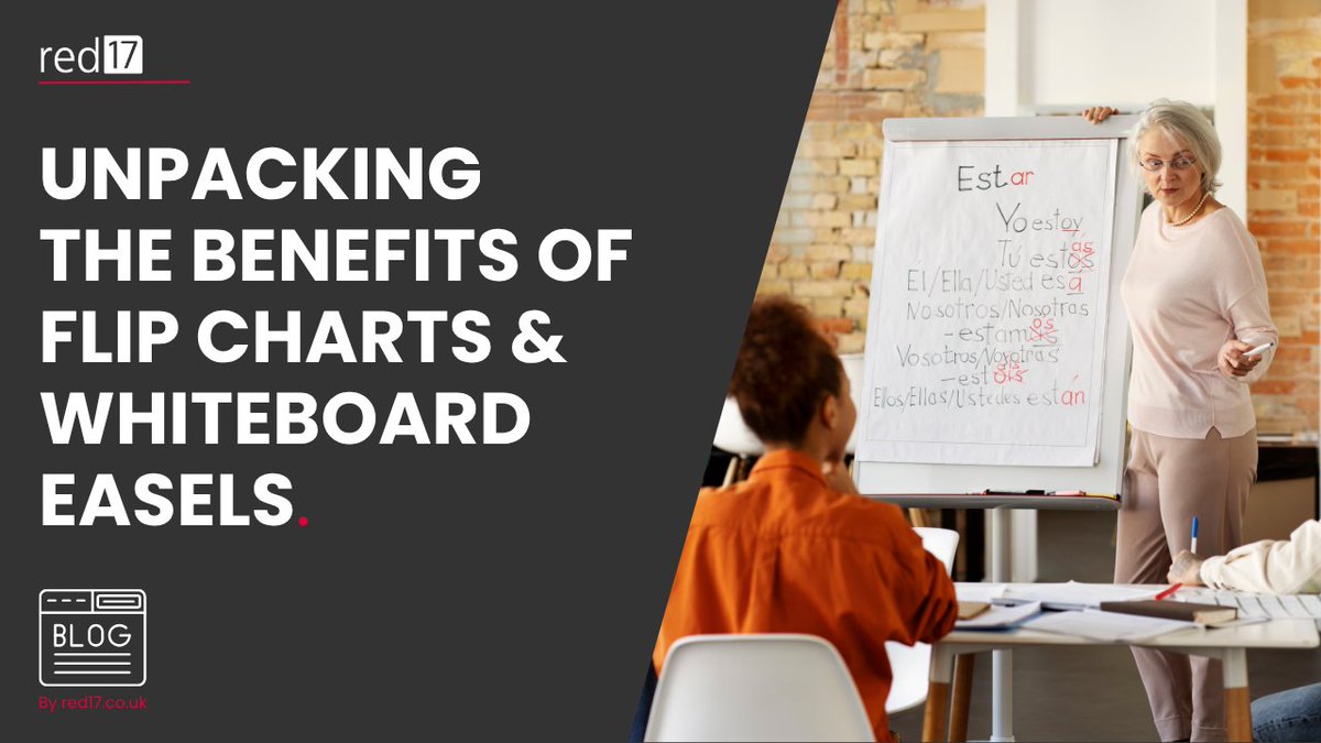 Unpacking the Benefits of Flip Charts &amp; Whiteboard Easels

    #red17 - sign | print | display
    #flipcharts #whiteboards #easels

Learn how flip charts and whiteboard easels enhance collaboration, communication, and creativity in your team. red17.co.uk/blog/the-benef…