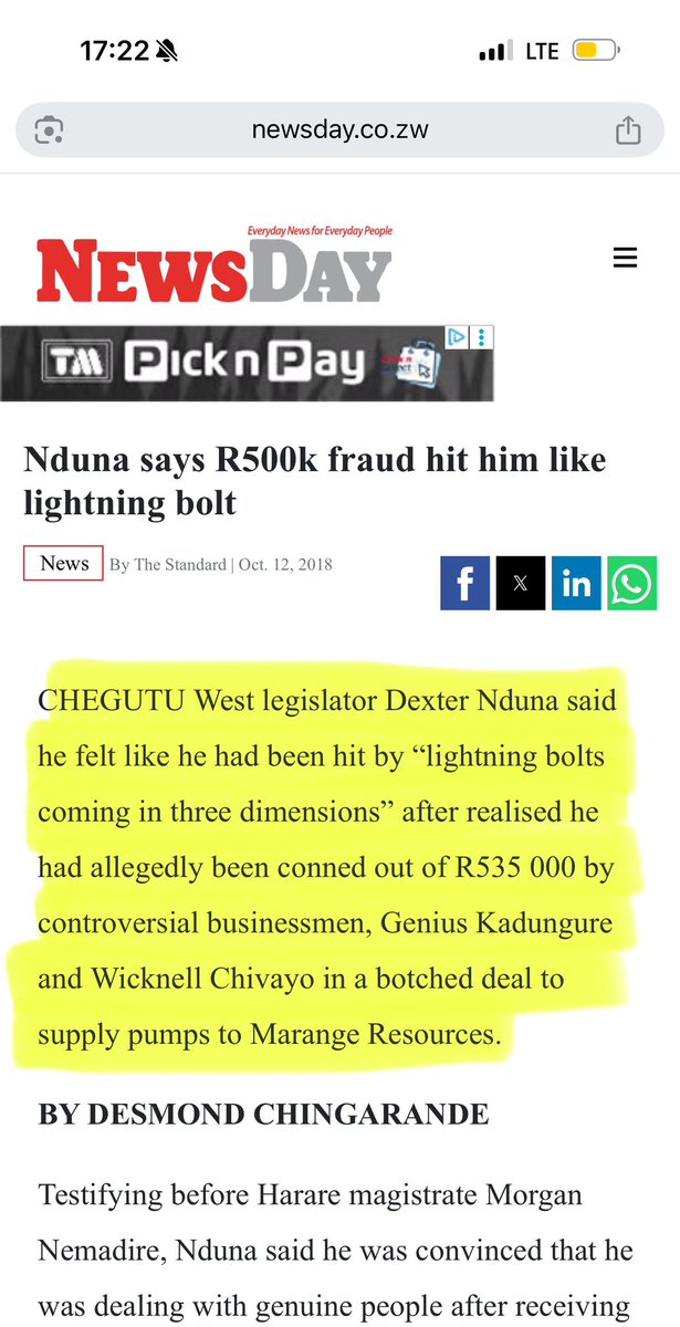 advocatemahere's tweet photo. 🔸Pawakaudza court kuti wavharwa R500,000 naChivayo, chii changa chaitika? https://t.co/Mh046iE3Wq