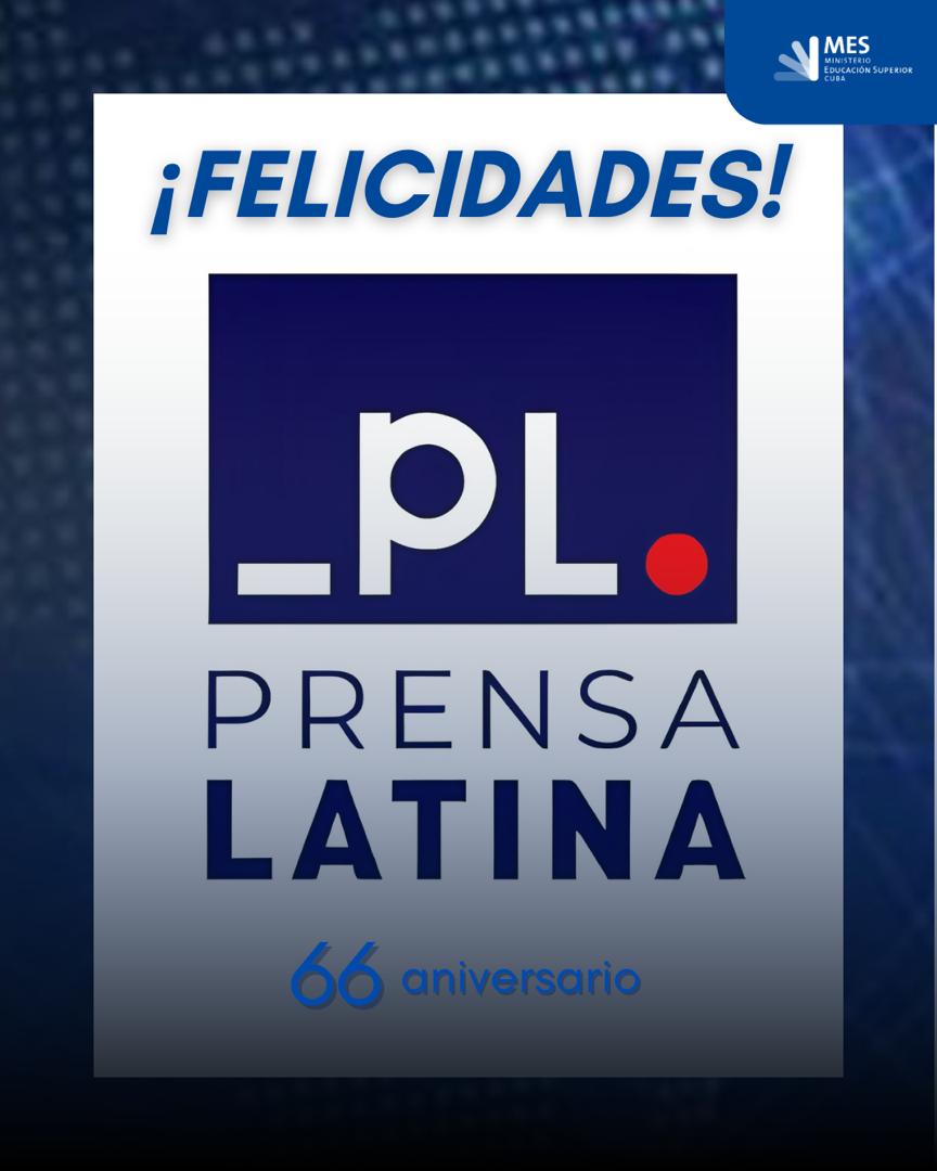 🗞| En un contexto mediático configurado por narrativas hegemónicas que supeditan el bien común por el rancio interés del capital, una prensa revolucionaria es necesaria.

Felicidades a <a href="/PrensaLatina_cu/">Prensa Latina</a>, vanguardia del periodismo latinoamericano, siempre al servicio de la verdad.