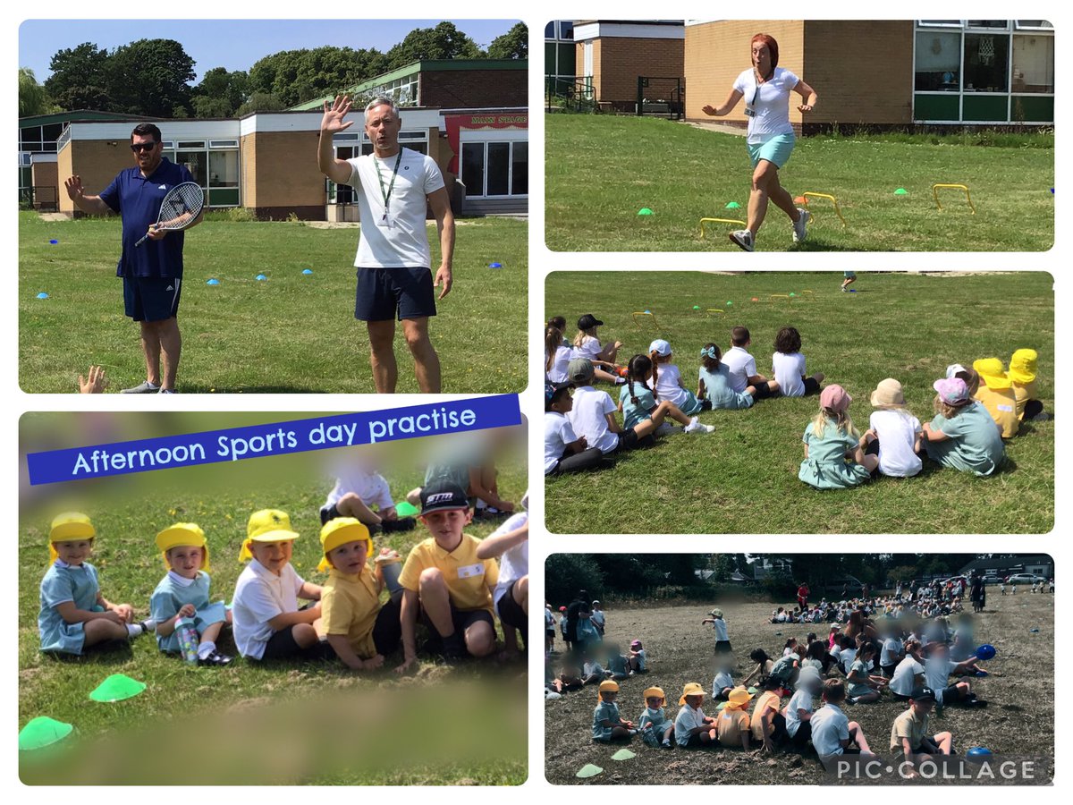 We took a trip over to the school field this morning and enjoyed some fun running races in preparation for sports day on Friday. This afternoon the whole school had a practise at staying in our team, following instructions and sitting in our number groups! Nursery were fantastic