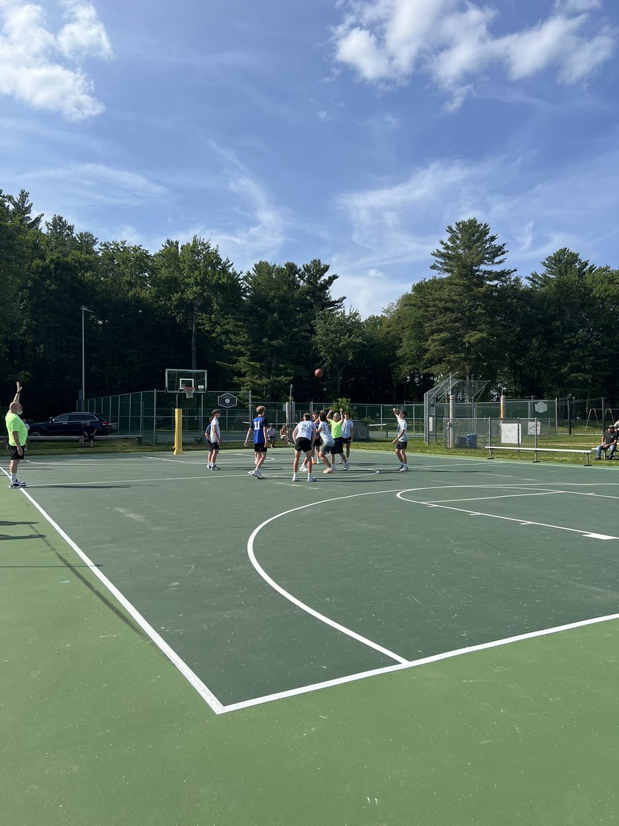 JV Summer League underway here in Mendon! #EntitledToNothing