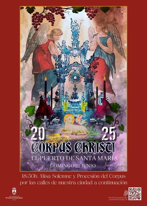 Horario e Itinerario Procesión Corpus Christi El Puerto de Santa María 2025