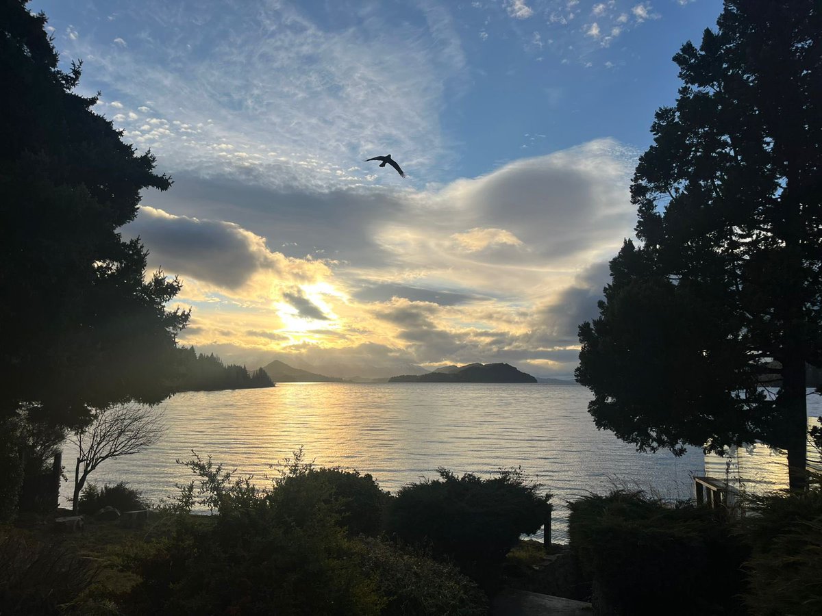 La hora mágica en #Bariloche 🌄

Un momento único para hacer una pausa y admirar los tiempos de la naturaleza.