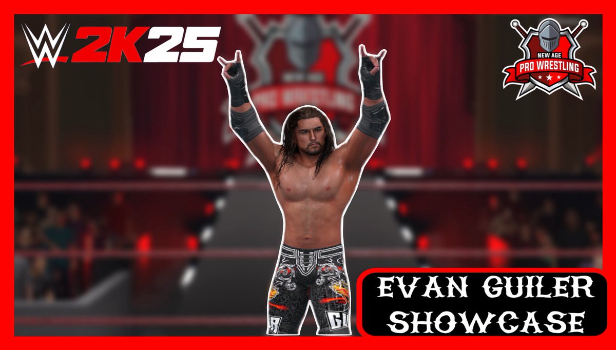 NEW UPLOAD‼️
As we await for The New Age to begin, we have started production of showcases for some of the various superstars that will be competing. Introducing first, Evan Guiler!

youtu.be/AAppkemHjWo?si…

#NAPW #WWE #WWE2k #WWE2k25