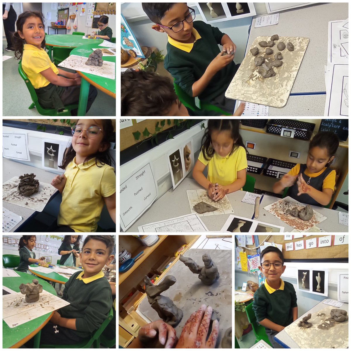 Reception explored the sculptures of Jean Hans Arp through photos and videos. Inspired by his abstract forms, they designed and sculpted their own clay masterpieces. Creativity in full bloom! ⭐️#ArtInspiration #JeanArp #CreativeKids <a href="/PriestleyTrust/">The Priestley Academy Trust</a>