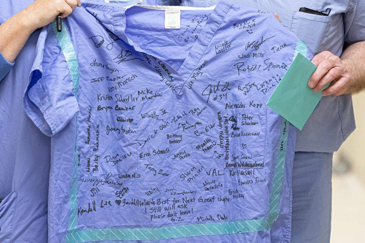 Mayo Clinic Neuro (@mayoclinicneuro) on Twitter photo After 31 years of service, Dr. John Atkinson was celebrated by the #Neurosurgery team at <a href="/MayoClinic/">Mayo Clinic</a> as he prepares for retirement. His final day in the OR marked the close of a historic career—filled with dedication, mentorship, and excellence. After 31 years of service, Dr. John Atkinson was celebrated by the #Neurosurgery team at <a href="/MayoClinic/">Mayo Clinic</a> as he prepares for retirement. His final day in the OR marked the close of a historic career—filled with dedication, mentorship, and excellence.