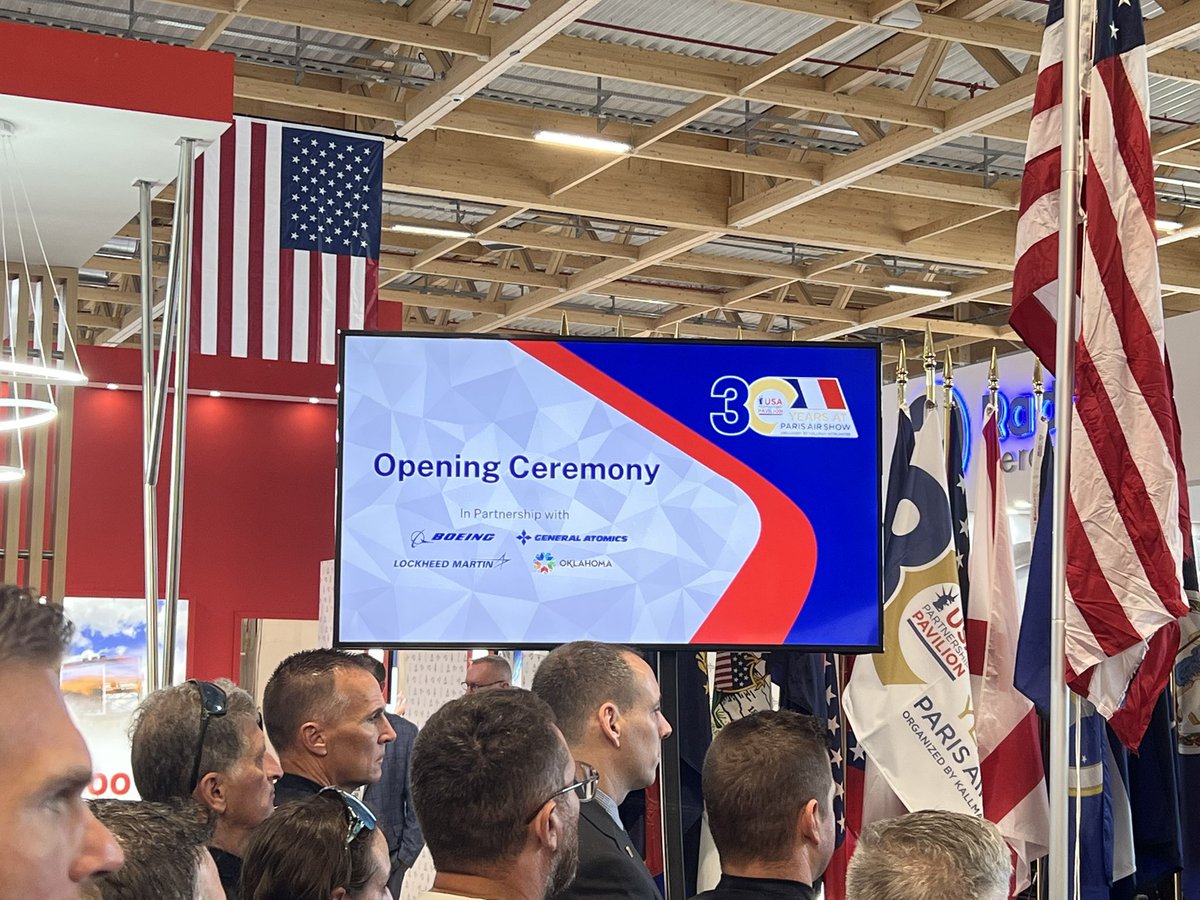 CirlotAgency's tweet image. As day 1 of #PAS2025 comes to an end, the #TigerTeam reflects on a day well spent connecting with clients and industry leaders! Check out a few opening ceremony highlights to round out day 1 👉🏽
#TheCirlotAgency #ParisAirShow #AeroDefense cirlot.com