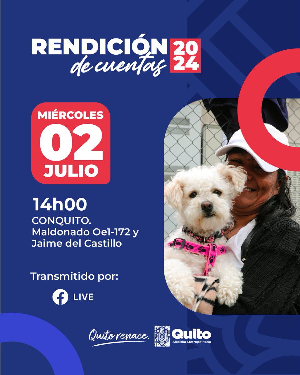 Unidad de Bienestar Animal Quito (@ubaquito) on Twitter photo 📢 #RendiciónDeCuentas2024 | Conoce todo lo que hemos logrado por el bienestar animal en este último año 🐶🐱
Tu participación es clave para seguir construyendo una ciudad que renace con transparencia, respeto y amor por todos los seres vivos. 💙
#QuitoRenace
<a href="/pabelml/">Pabel Muñoz L.</a> 📢 #RendiciónDeCuentas2024 | Conoce todo lo que hemos logrado por el bienestar animal en este último año 🐶🐱
Tu participación es clave para seguir construyendo una ciudad que renace con transparencia, respeto y amor por todos los seres vivos. 💙
#QuitoRenace
<a href="/pabelml/">Pabel Muñoz L.</a>