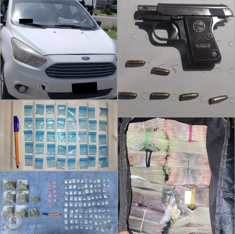 🚨 En una semana, la Policía Municipal detuvo a 439 personas por diversos delitos.

📦 Se aseguraron 2,153 dosis de droga, 4 armas de fuego, más de $800 mil pesos en efectivo y 21 vehículos con reporte de robo.
