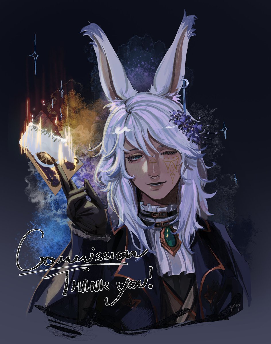 polpees's tweet image. portrait skeb for @sureimiku !! &amp;lt;3
