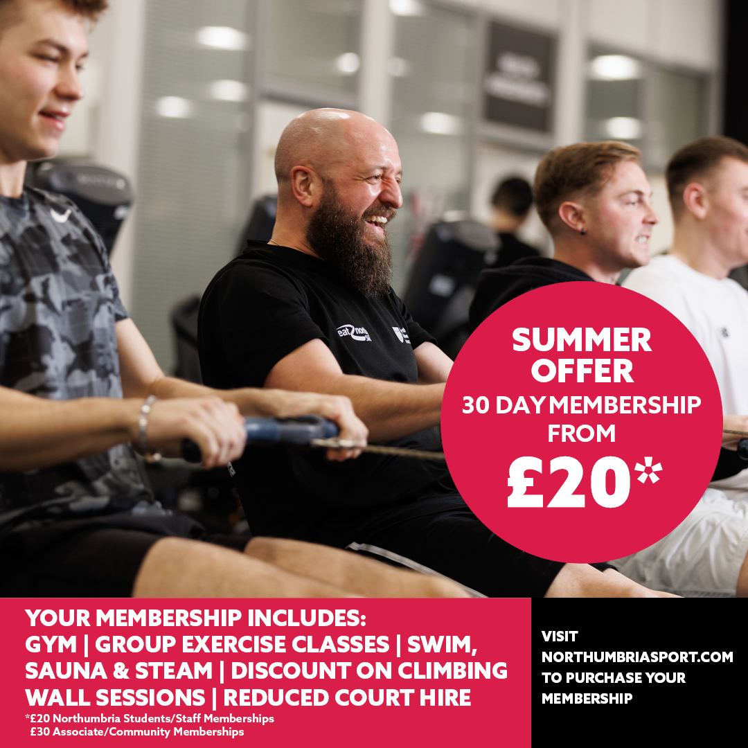 🏋️ Become a fitness member this summer from as little as £20 🏋️ 

We're running a 30-day fitness membership where you can get access to the gym, group exercise classes, pool, sauna and steam and more!
Join today 👉 bit.ly/3YOC2ft