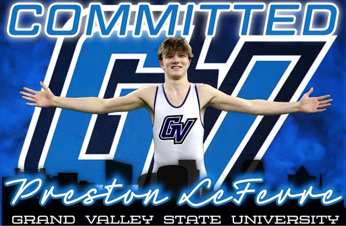 Congratulations to senior, Preston Lefevre, on his commitment to GVSU! Amazing career to be continued for the Lakers!

#GoWolves
