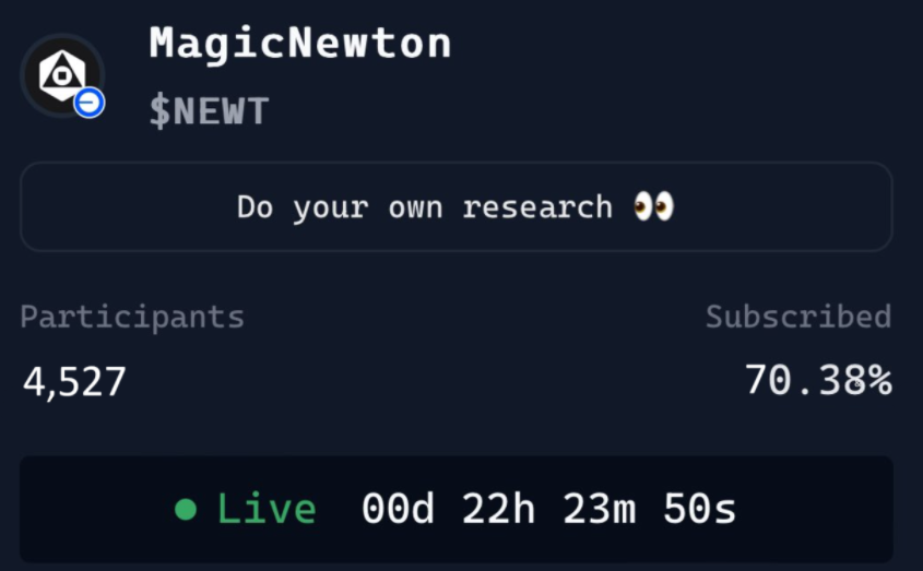 MoeRyhX's tweet photo. 🧬 The Magic Begins: $NEWT Airdrop Checker Launched!

Did you interact early with MagicNewton?

Then the $NEWT airdrop might be your reward. 

🔗 https://t.co/HnIaRXK7C9

It’s fast, it's simple - check, connect, and claim! 🧩

#MagicNewton #NEWT #Crypto #NewtonAirdrop @giverep https://t.co/fgaS7NQonV