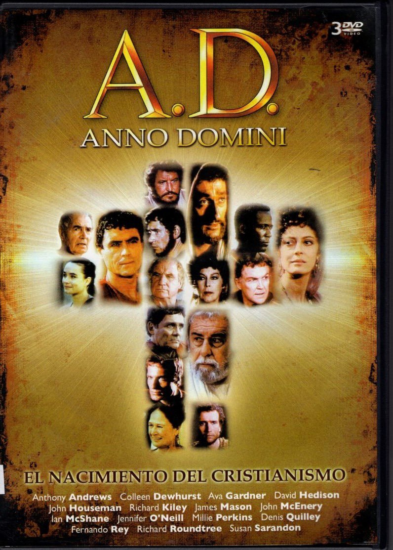 CINE CLUB AMARA / MARTES DE CINE  🎥
Cine Parroquial - Gratuito 
*17:00 h*  
(Toribio Alzaga 13) 

MAÑANA , MARTES 17 DE JUNIO Proyección de 2 Nuevos  capítulos de  la Serie :

 *ANNO DOMINI 2*

Miniserie de 6 episodios. (2 Cap. Cada Martes)