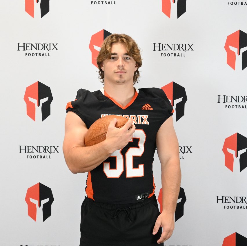 EthanDunn34's tweet image. Had a great time up in Conway for a great visit to Hendrix College! Also I’m absolutely blessed to announce that I’ve received an offer to play for @HendrixFootball !!
@Coach_JParker54 @RussHeidiSLC @CoachDoerrHDX @Coach_Dameron @tctabler
