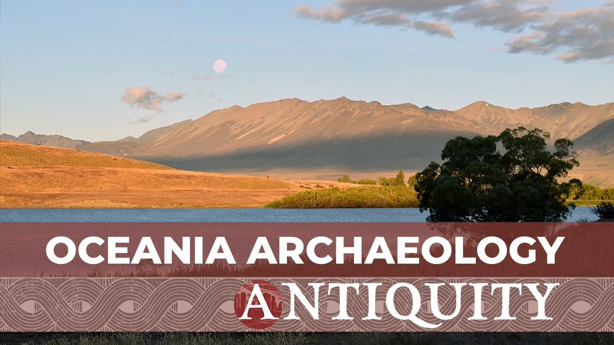 The 10th World Archaeology Congress begins next week in Darwin, Australia so check out our collection of #OceaniaArchaeology like:

🇦🇺 Eating in colonial institutions
🇮🇩 The first humans in the Pacific
🇹🇴 Early Polynesian chiefdoms

&amp; more FREE!

🔗 buff.ly/3fffttt