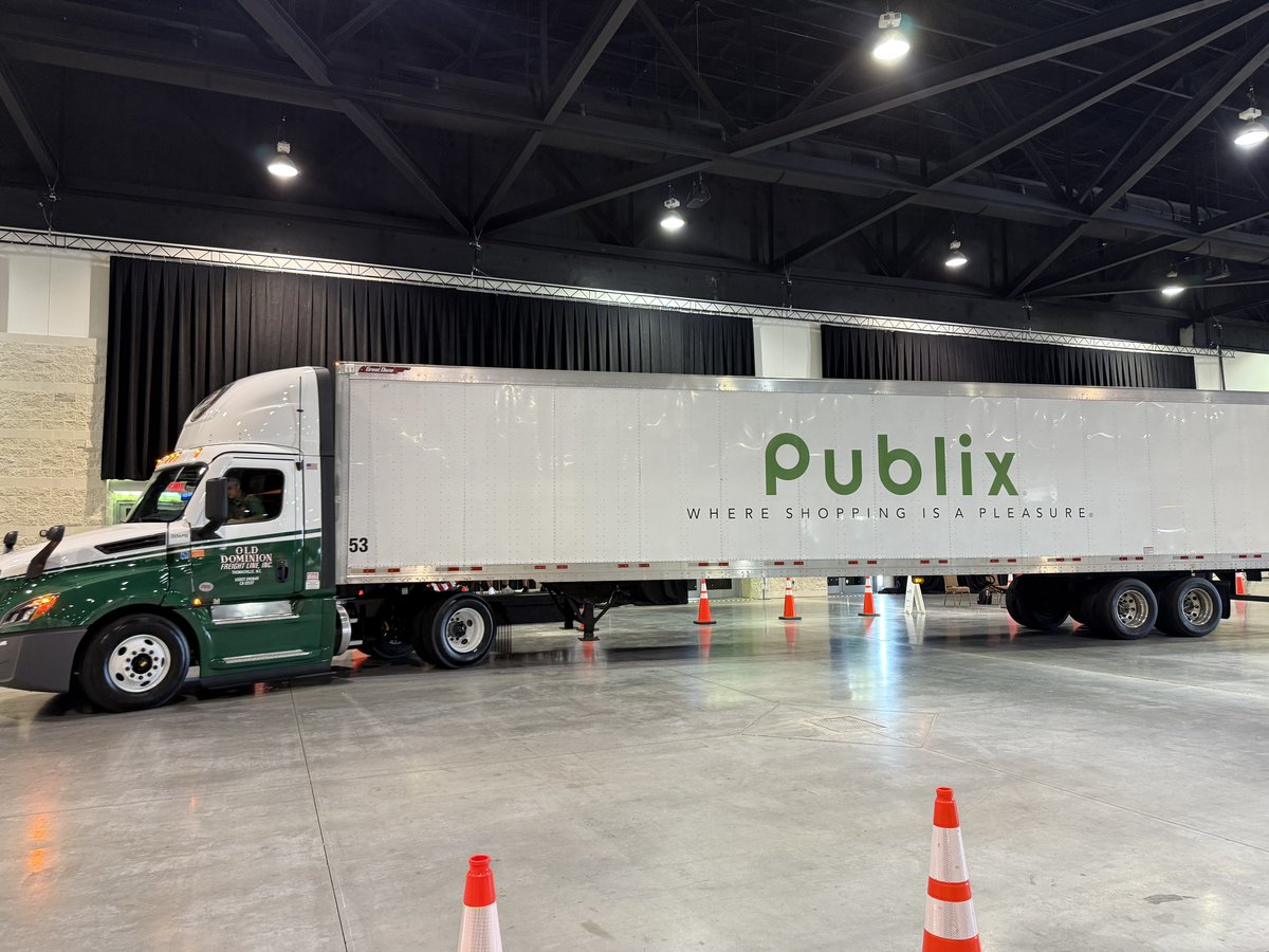 Stopped by the Ocean Center last week to watch the Florida Truck Driving Championships. Incredible to see these skilled, accident-free drivers compete, true pros who keep America moving every day.