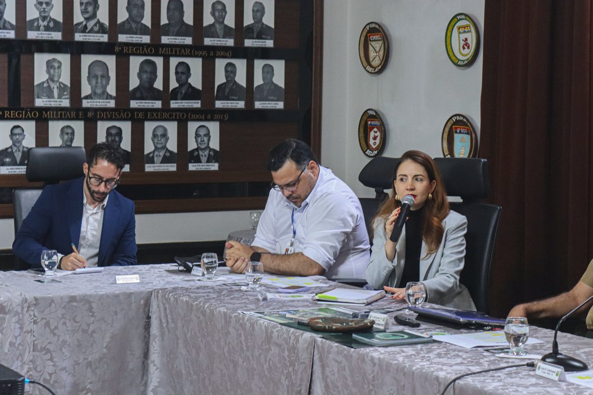 CMN promove reunião de avaliação do I Seminário de Segurança e Defesa no contexto da COP 30.
&gt;&gt; shorturl.at/BrFOb