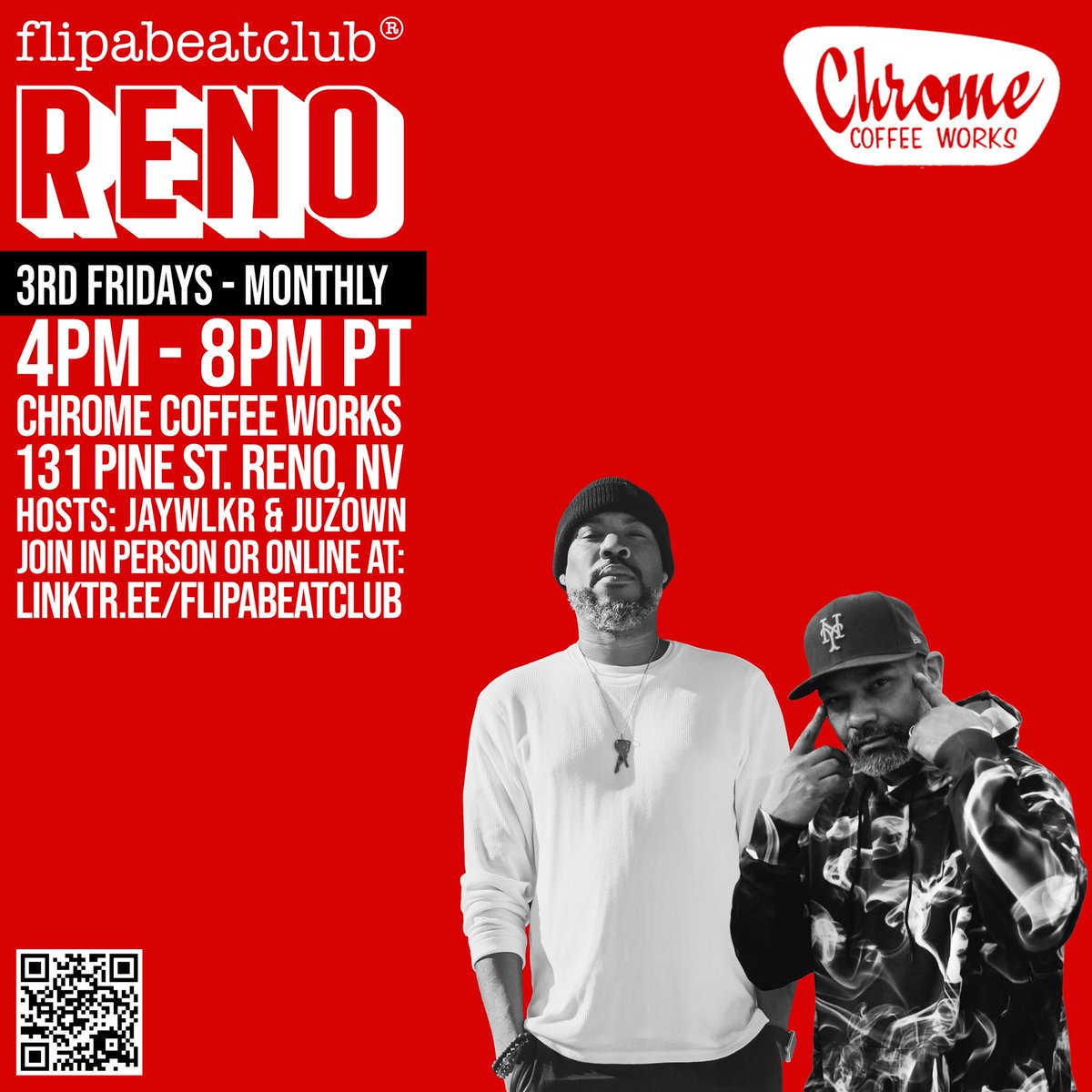Friday it's time to cook and we're welcoming our official chapter in Reno Nevada