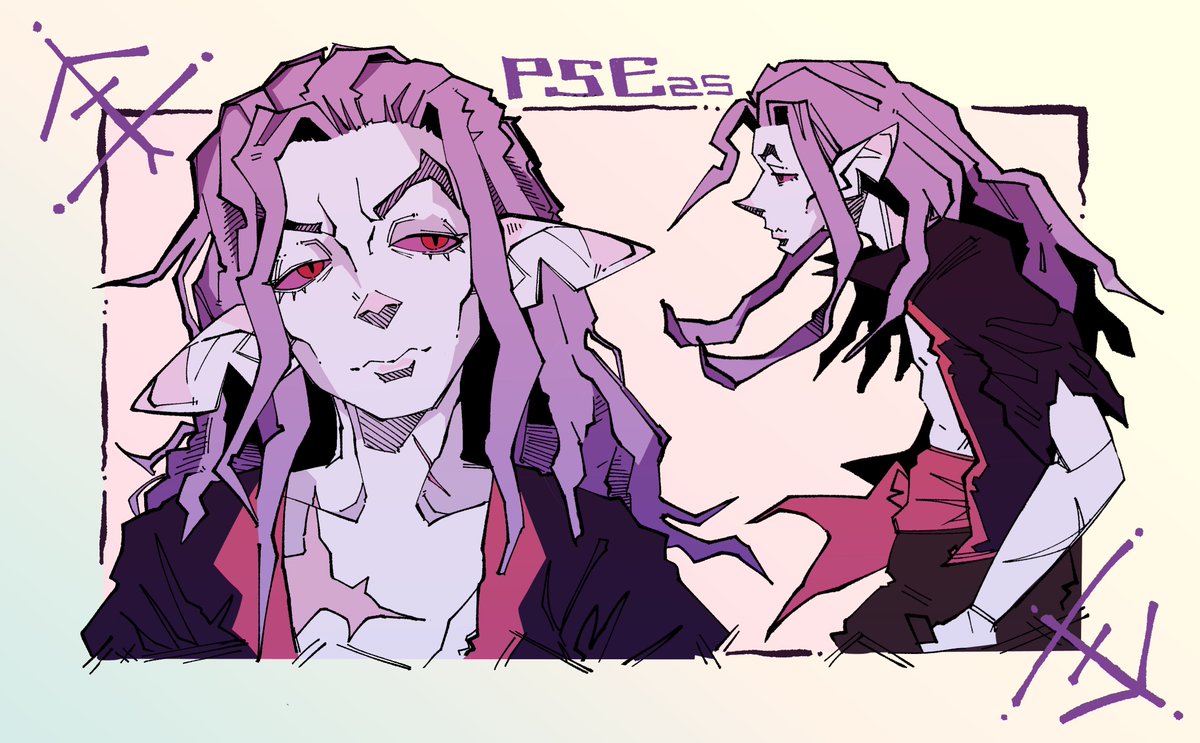 volkov sketches.. hes my gateway to being an axe player....... #BrawlhallaArt #brawlhalla <a href="/Brawlhalla/">Brawlhalla</a>