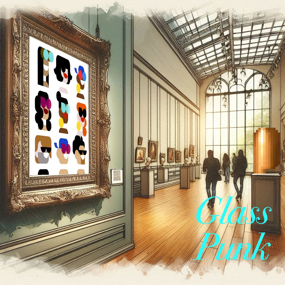 The base collection Glasspunks,  something extraordinary is happening on my timeline by <a href="/piv_piv/">PIV</a> #glasspunks iykyk